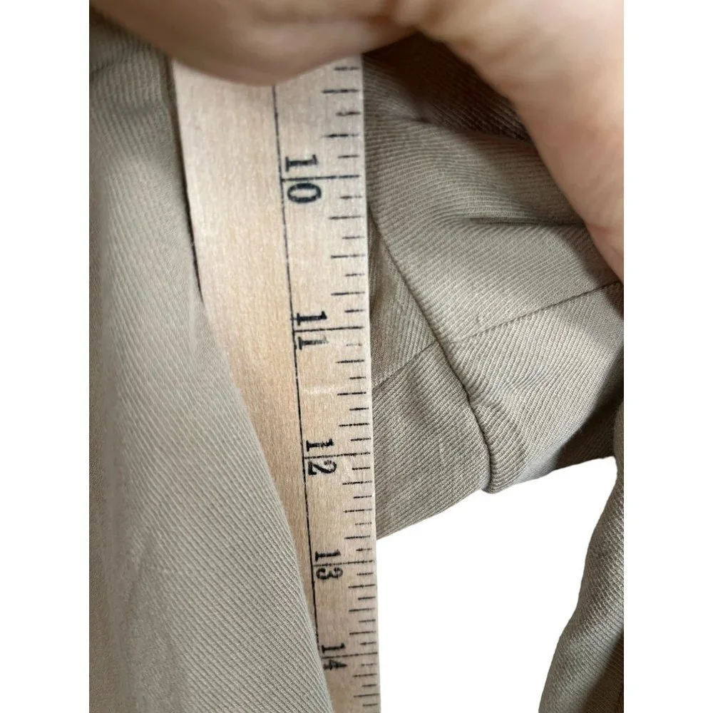 Banana Republic WOMEN PULL ON Loose Pants M $110‎ linen blend sz M Tan
